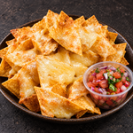 Tortilla Chips & Melted Cheese