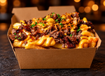 Hush Smash Burger and Fries